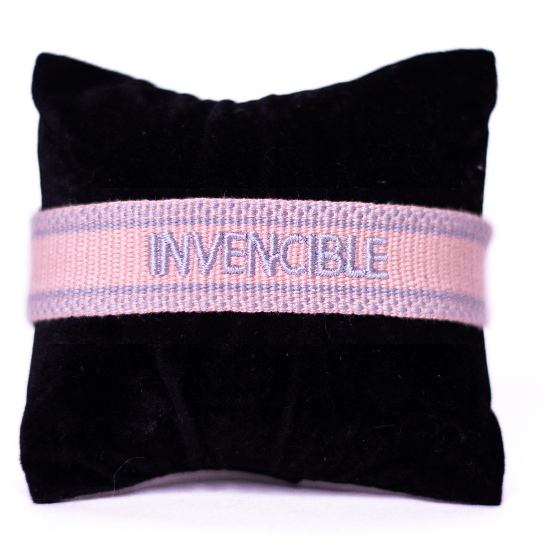 INVENCIBLE BABY PINK BLUE BRACELET