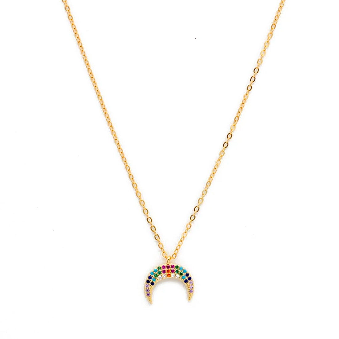 MOON RAINBOW NECKLACE