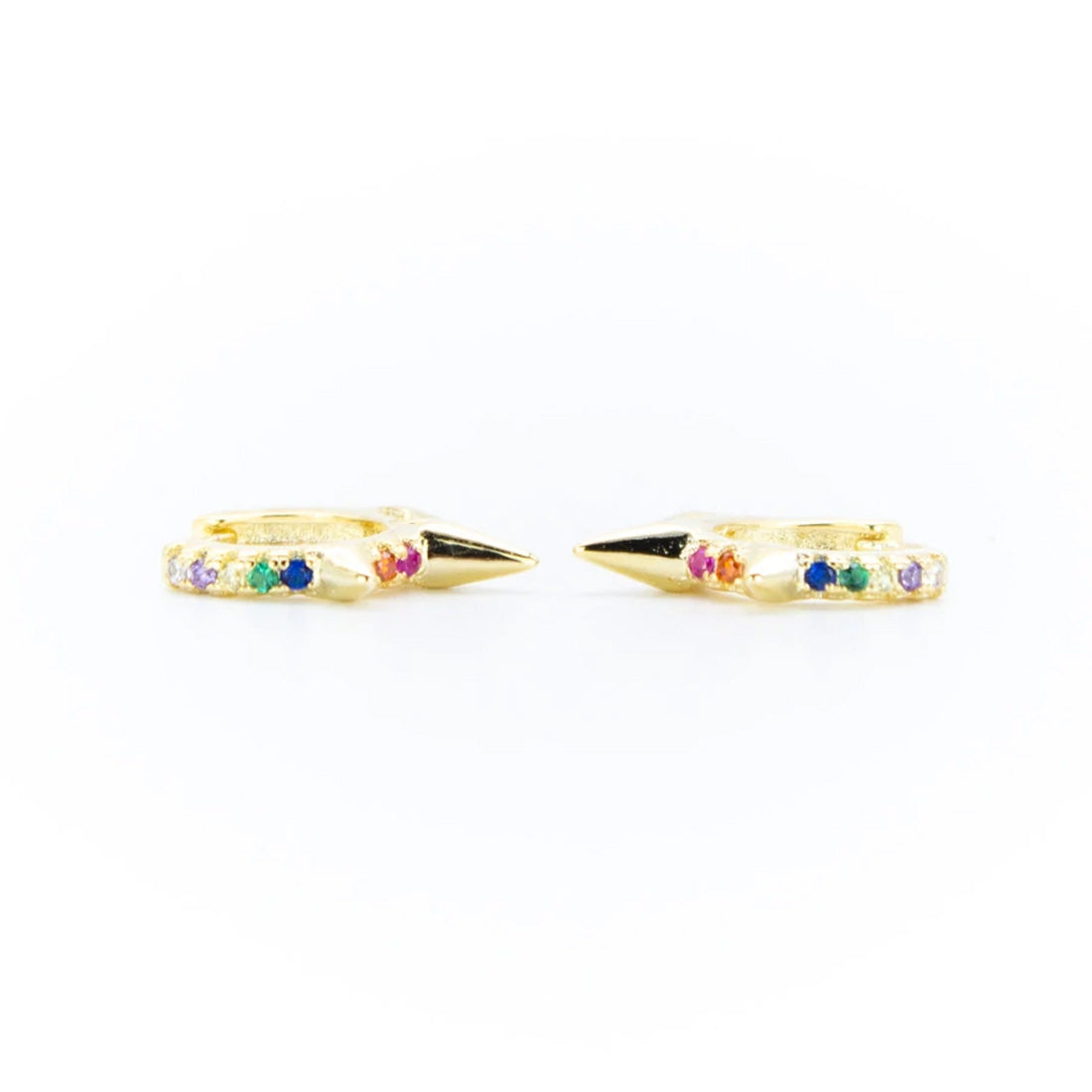 SPIKE RAINBOW HOOPS